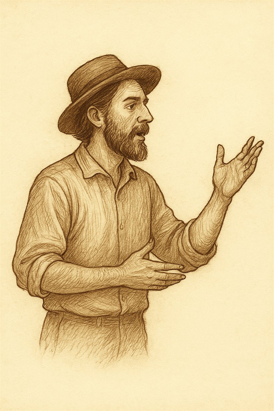 Frédéric Badie contant Les Contes des Sources Oubliées